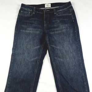 White House Black Market Denim Capri Pants